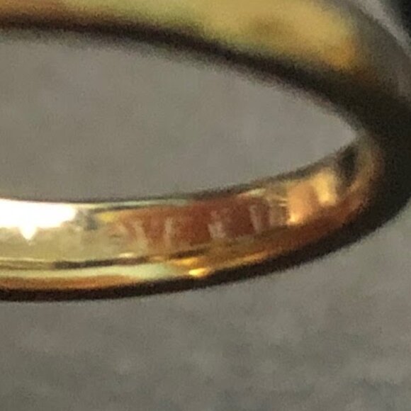 VERA WANG LOVE COLLECTION White Gold Diamond Ring with Hidden Sapphire Gemstone - Picture 9 of 9